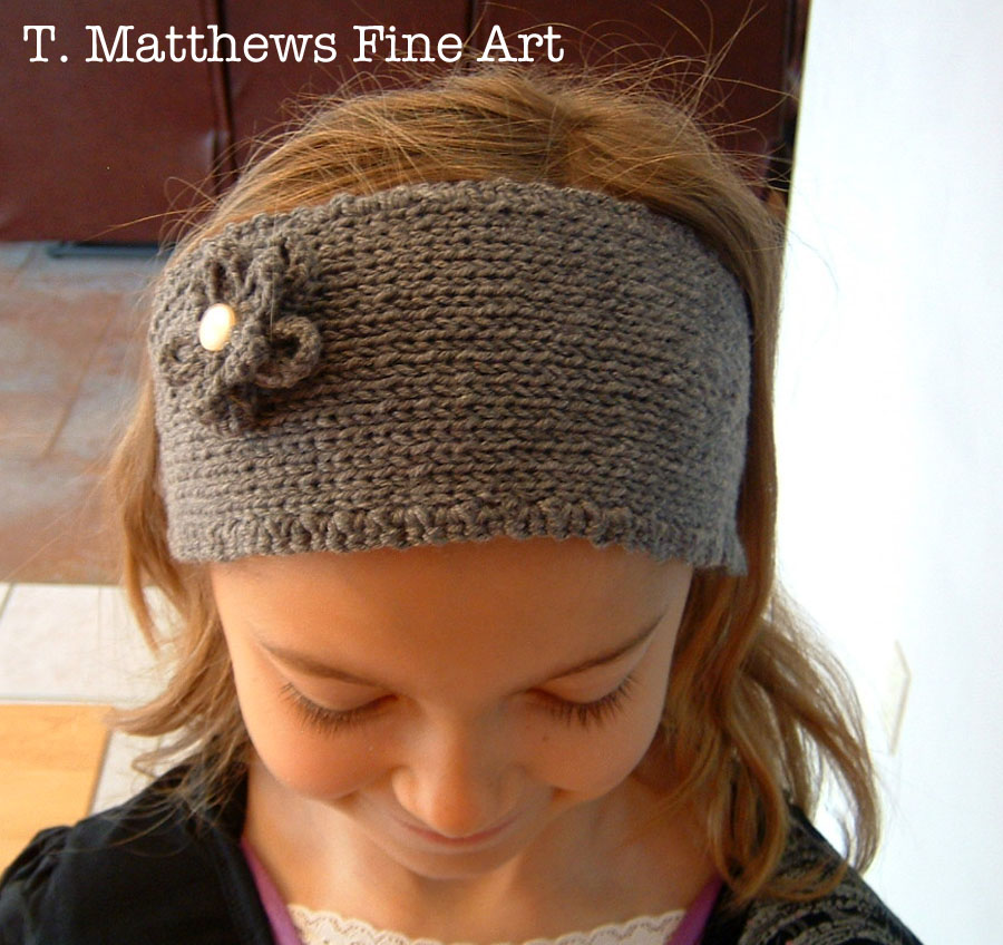 T. Matthews Fine Art: Free Knitting Pattern - Headband Ear ...