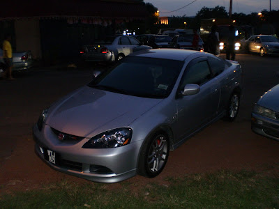 Different generations of Honda Integra