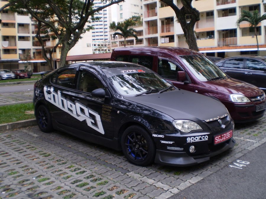 Modern Interior Design Modified Proton Gen 2 In Singapore