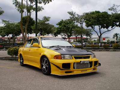 Proton Wira converted to Evo III