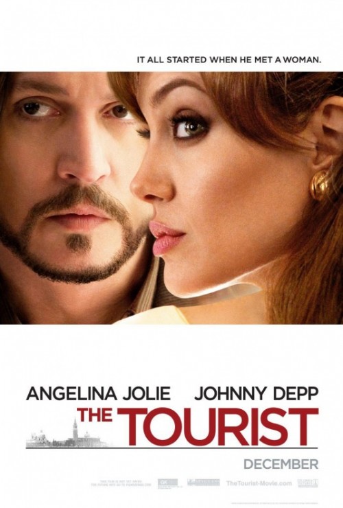  poster 'The Tourist' with Angelina Jolie and Johnny Depp - I could not 