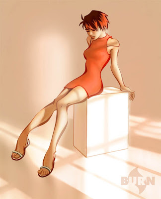 pin up cartoon