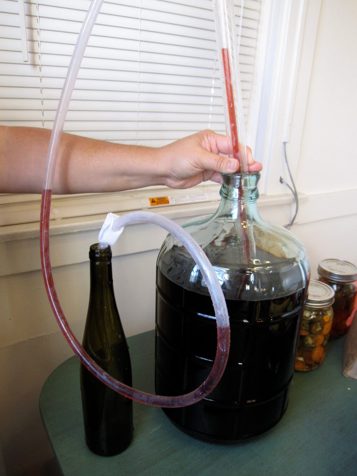 Found Fruit Racking and bottling Wine 101