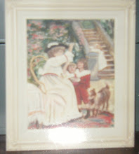 Victorian style oil painting
