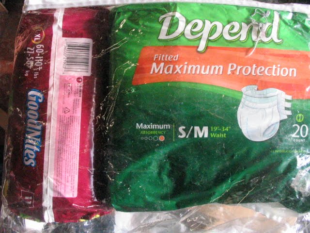 Tales from the Junk Store: Adult diaper brand names that instill confidence. Tales from the Junk Store: Adult diaper brand names that instill confidence.