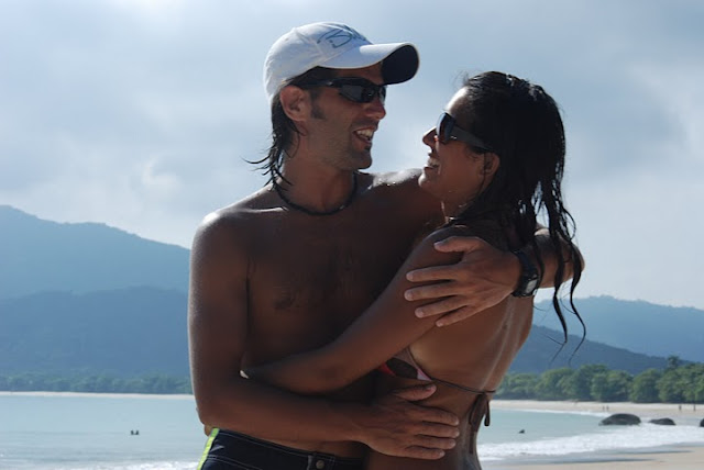 Agus y Giuli en Lopes Mendes