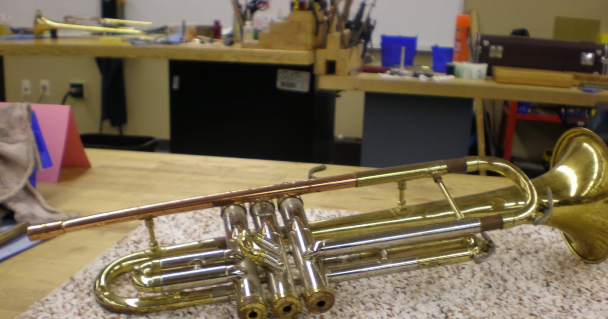 Band Instrument Repair School Project Trumpet