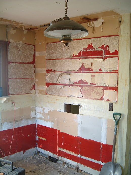 Old kitchen - cabinets removed