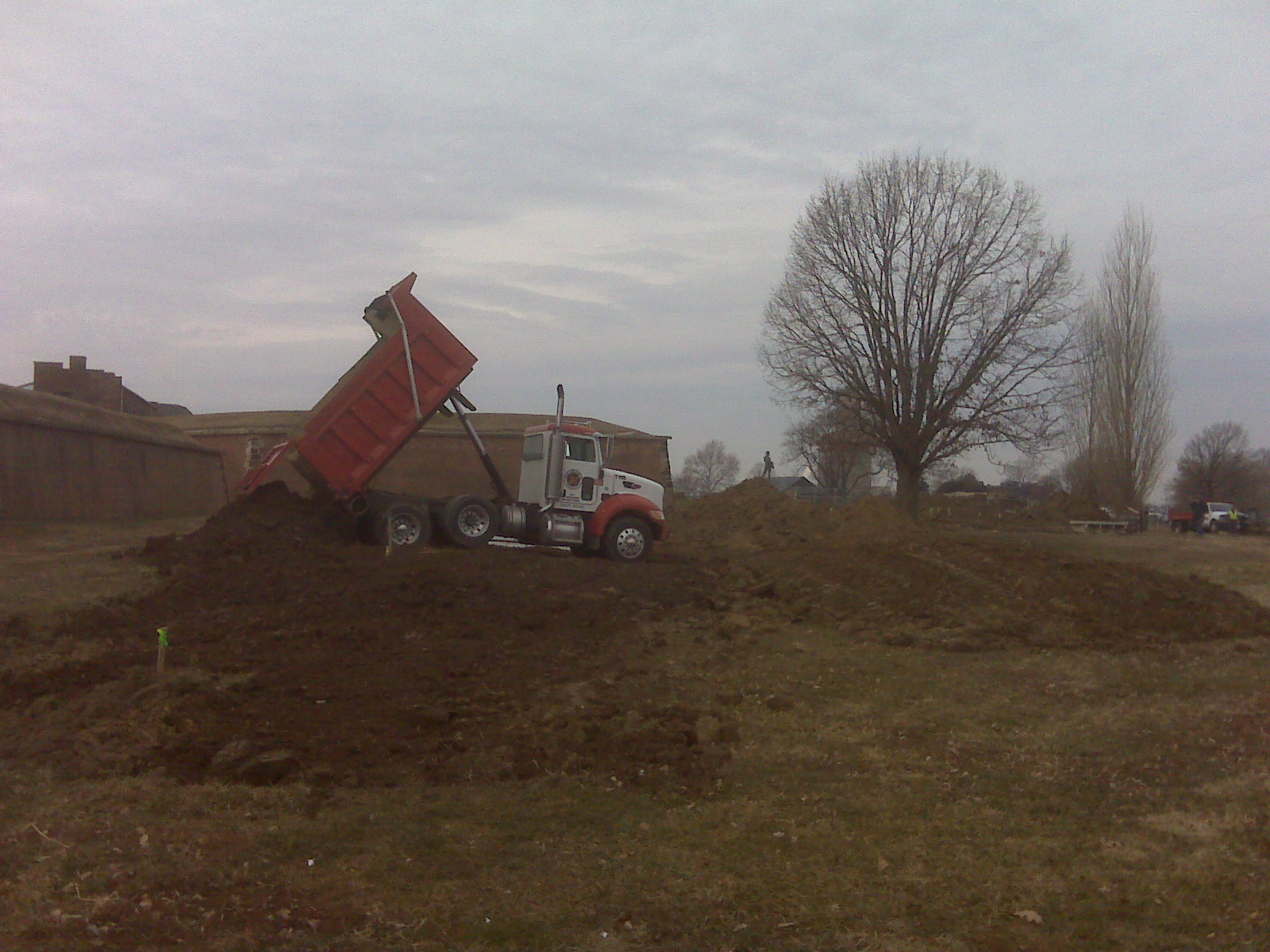 The Fort McHenry Guard Rebuilding the Dry Moat