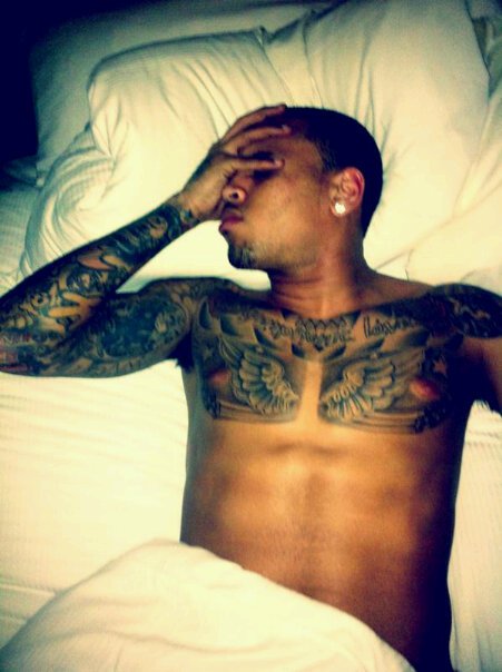 chris brown tattoos 2011