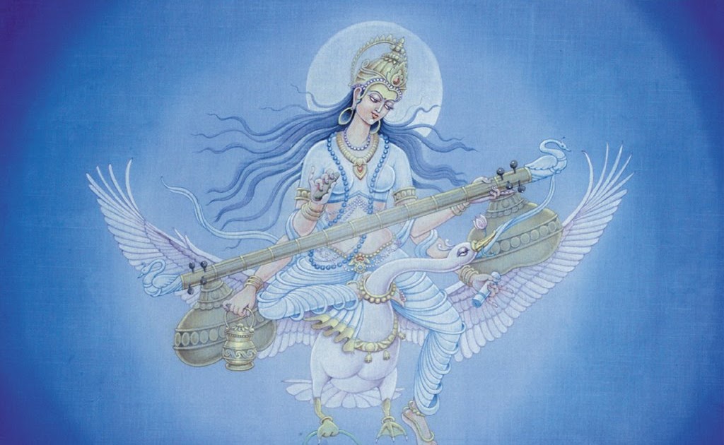 FREE God Wallpaper: Maa Saraswati Wallpapers