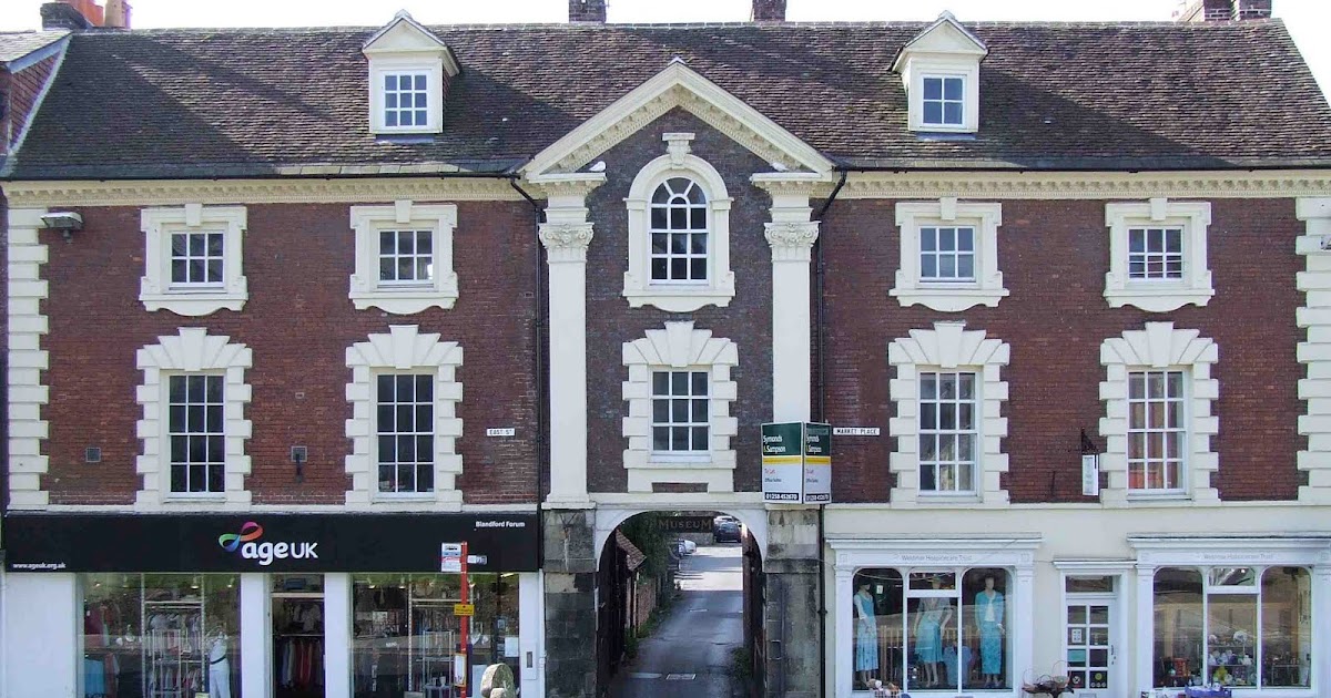 English Buildings Blandford Forum, Dorset