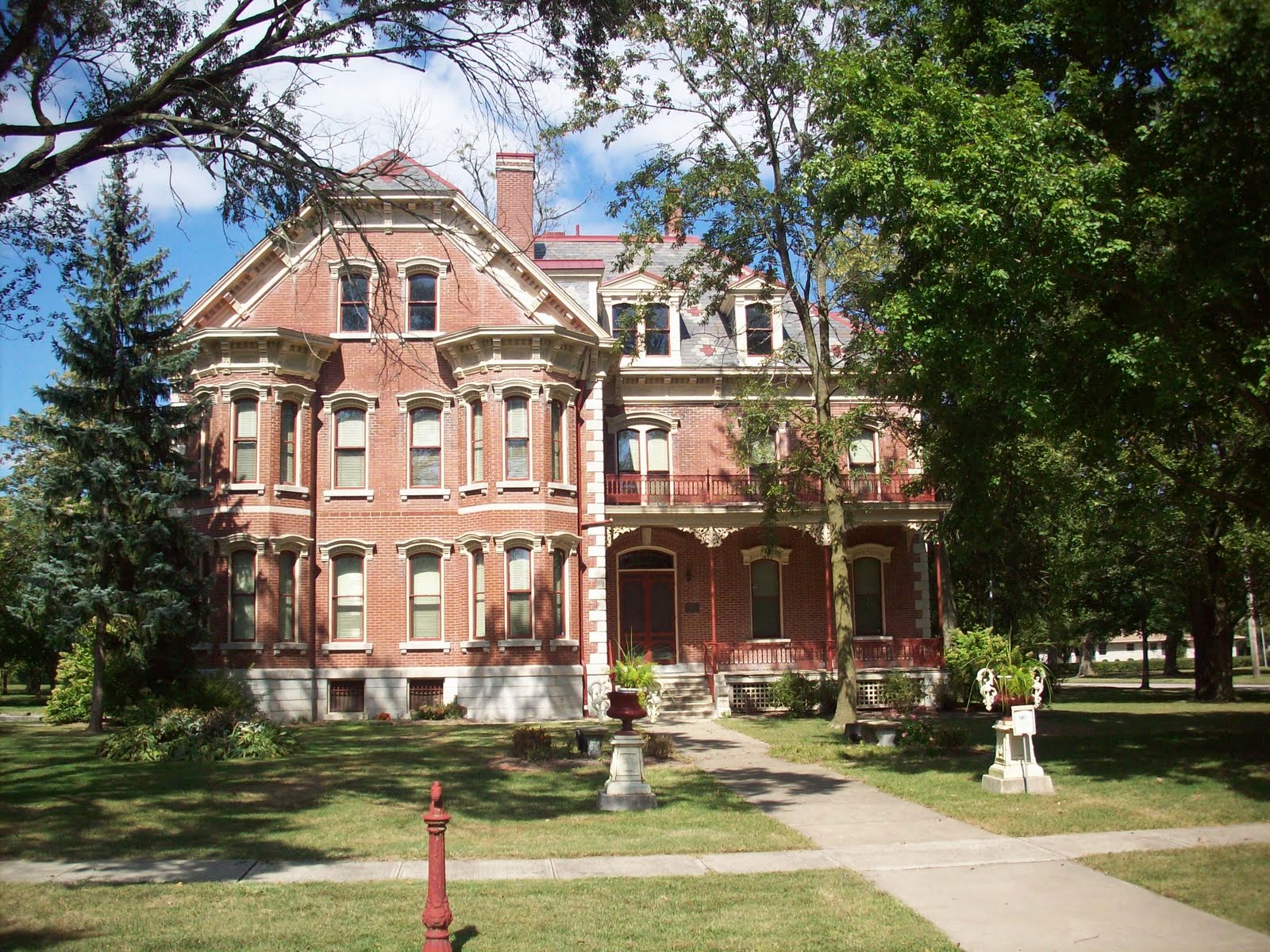 Life in Altamont Dr. Charles M. Wright's House
