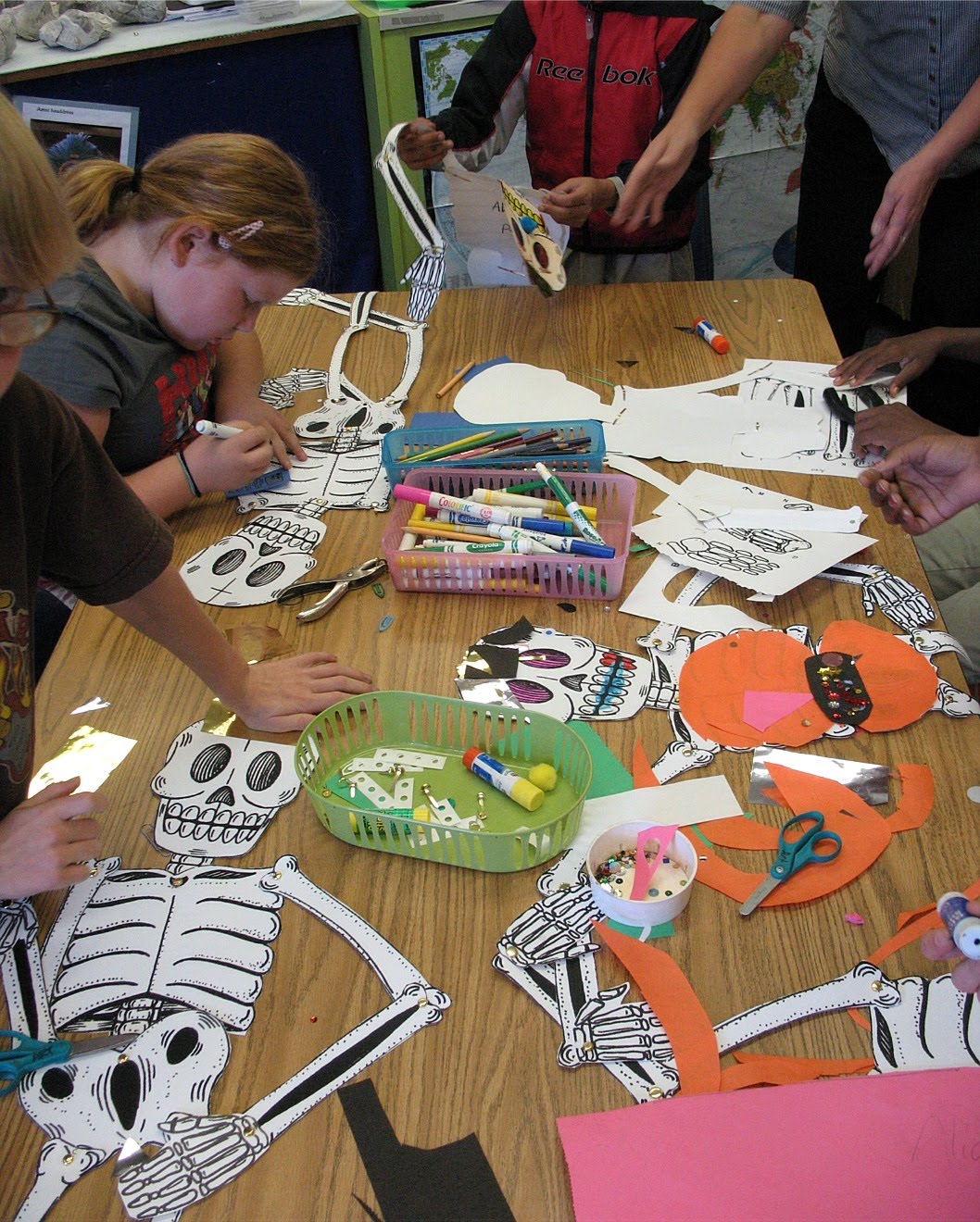 Aboriginal Skeleton Art