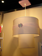 Lámpara de techo dos pantallas