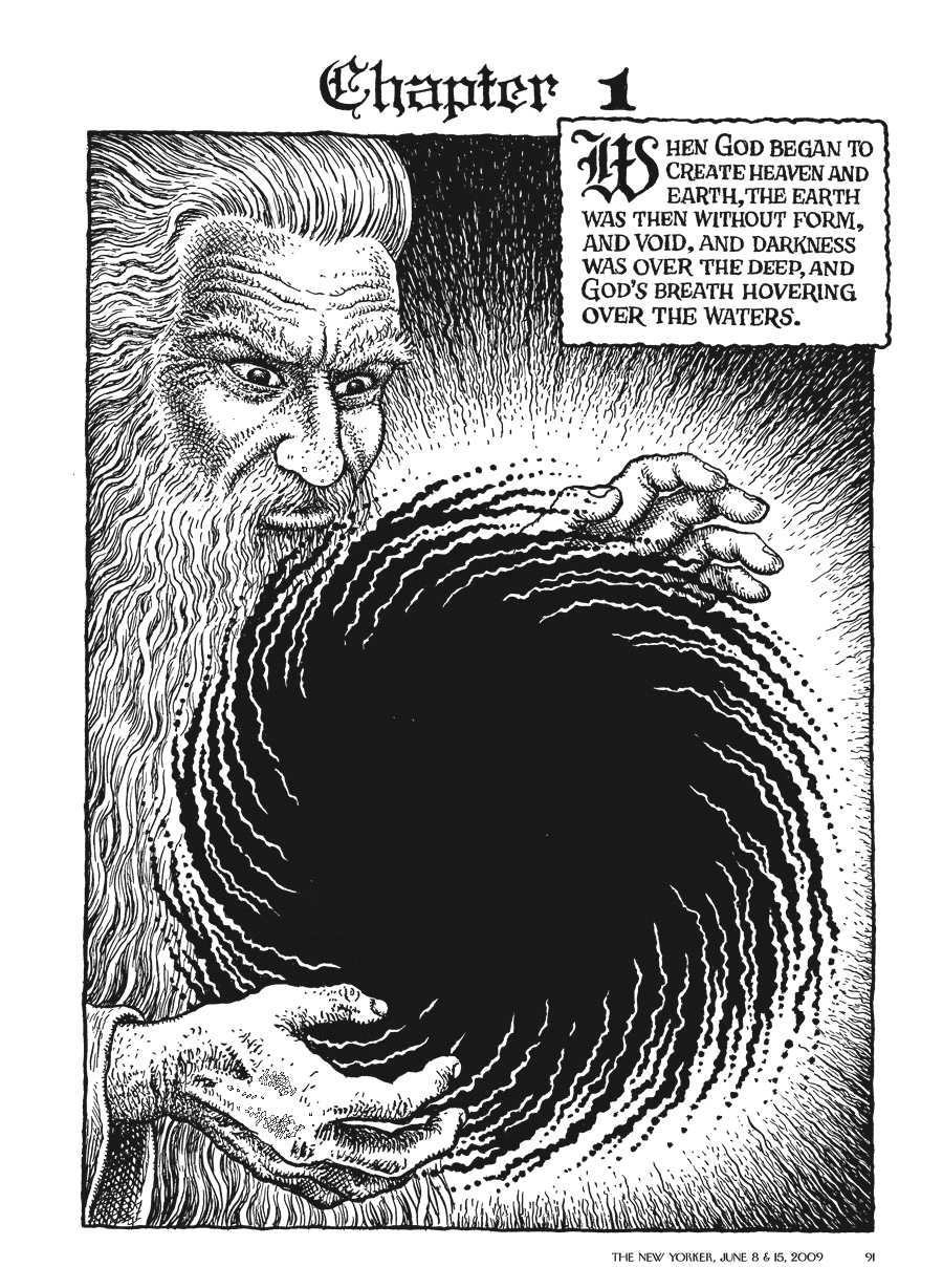 pica + pixel In the beginning Crumb created Genesis