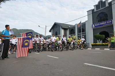 Flag Off by Raub's ASP