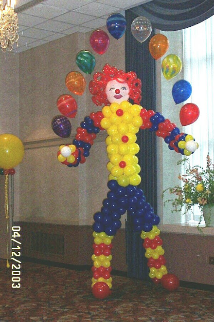 CLOWN BALLOON SCULPTURE