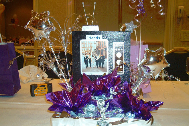 HollyWood theme centerpiece!