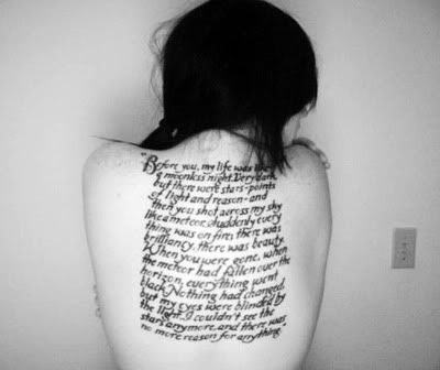 back tattoos quotes. pictures lower ack tattoo