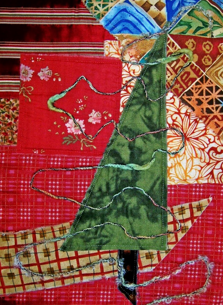 Marty's Fiber Musings Christmas Art Quilts