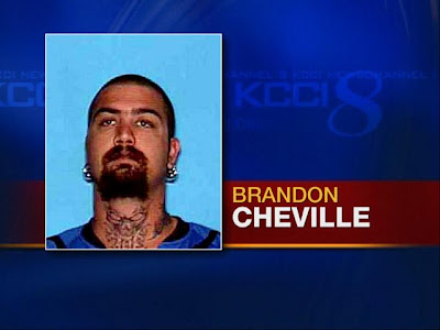 Brandon Cheville was charged with conspiracy to distribute methamphetamine 