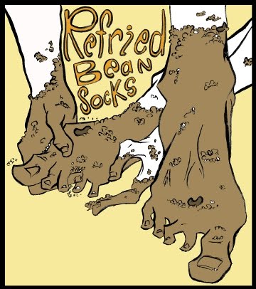 refried bean socks