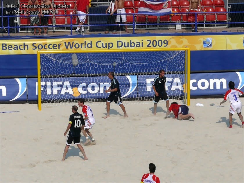 Dubai Constructions Update by Imre Solt FIFA Beach Soccer World Cup