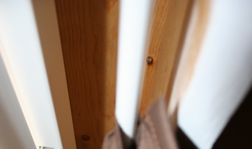 Drab to Fab Flat Sheets into Curtains