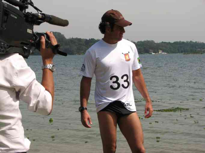 CENTRO NÁUTICO GUARAPIRANGA: CAMERA RECORD GRAVA NA TEAM BRAZIL