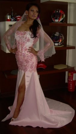 sweet pink dress from ariweddingcouture