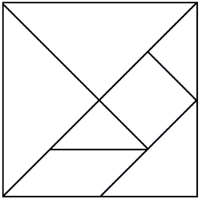 Chinese Tangram Template