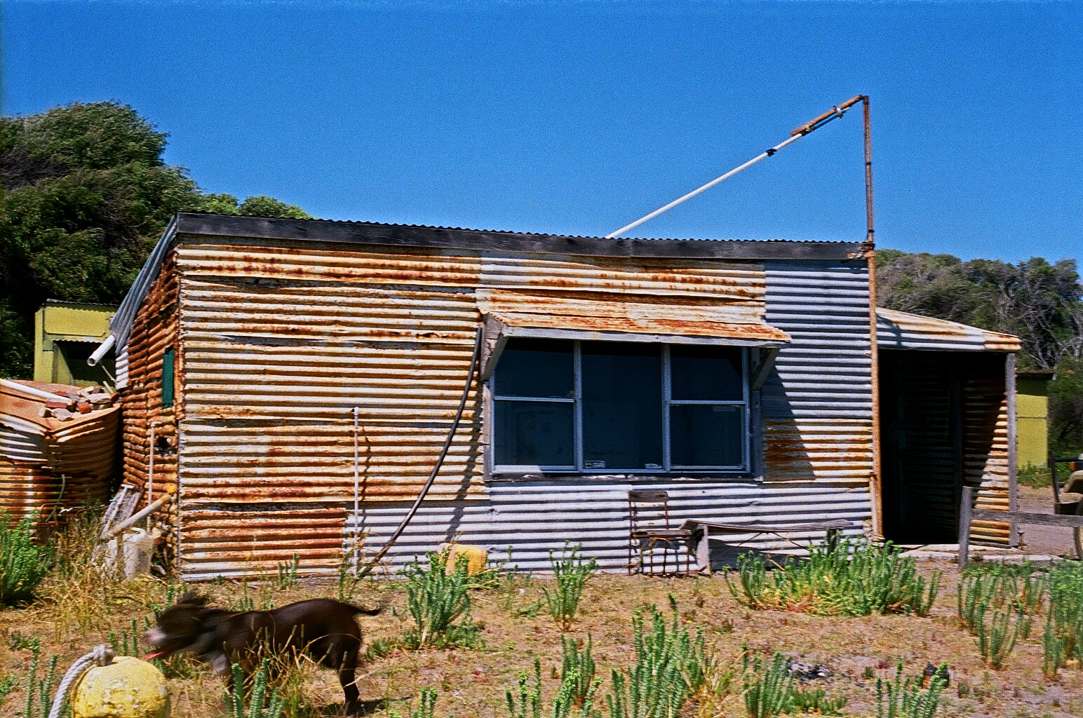 A WineDark Sea Fishing Shacks