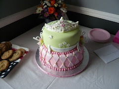 My gorgeous "tiara" cake