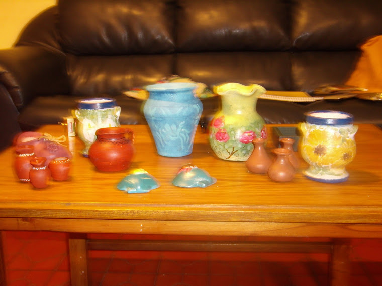 artesanias en ceramica bizcocho