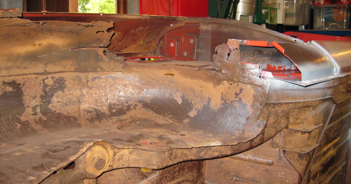 MGB Restoration Rear Wing Repair