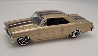 HOT WHEELS 2007 NEW MODELS '64 LINCOLN CONTINENTAL DARK BLUE - LINCOLN #22