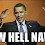 Obama Hell Naw