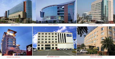 Ramada Plaza, Mosaic Noida, The Lalit, The Metropolitan, City Park, Crowne Plaza