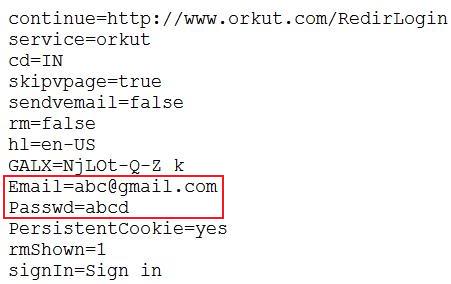 Hacking Orkut Account
