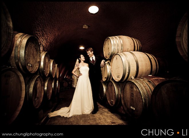 Los Gatos Byington winery vineyard wedding