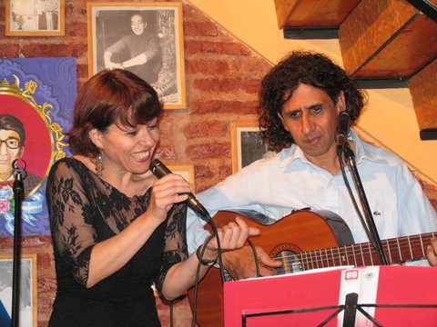 María y Sergio Franco - Bar del Negro - marzo-2006