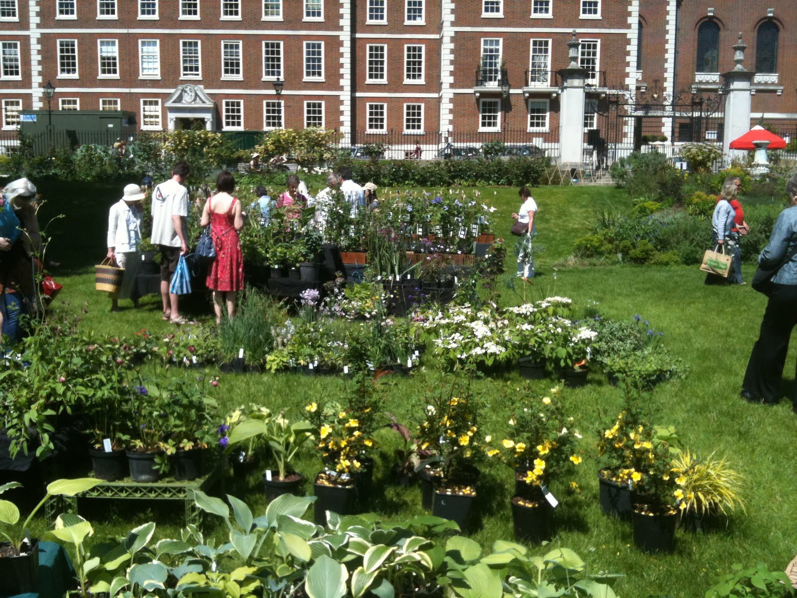 The London Vegetable Garden Rare Plant Fair London Temple