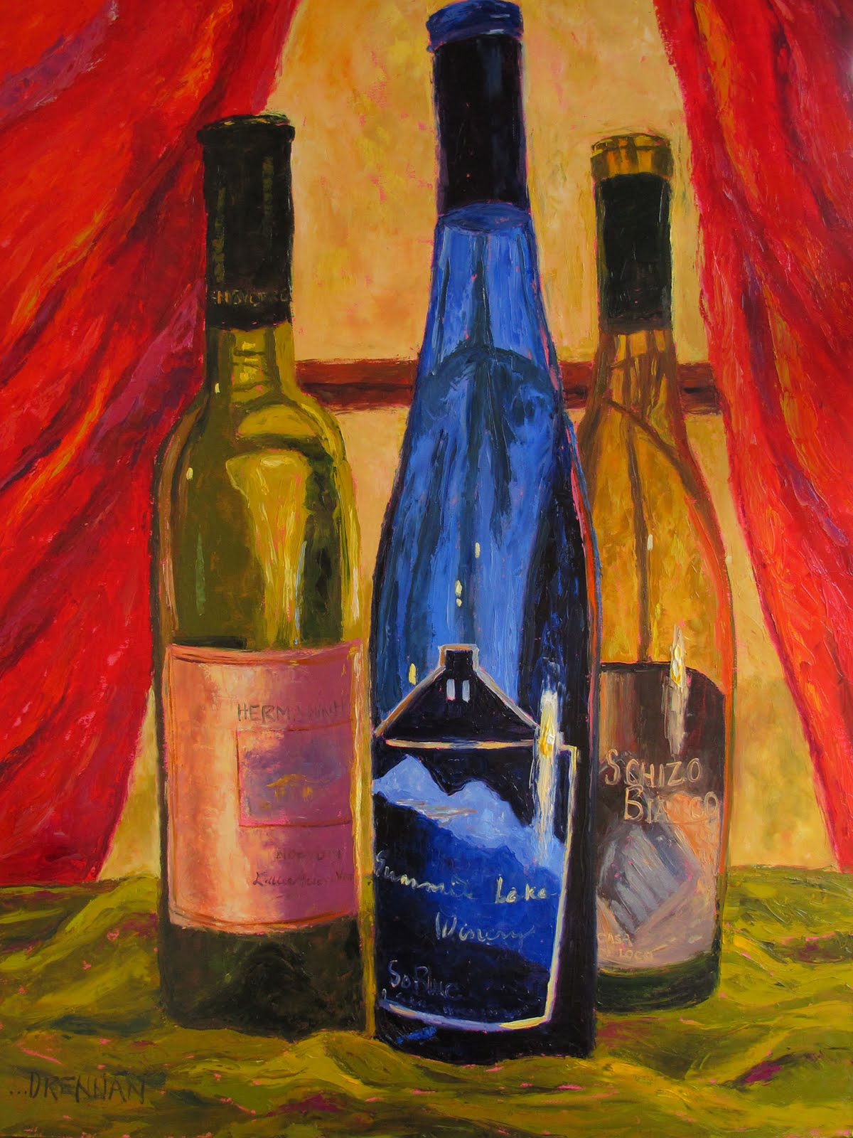 Wine Paintings