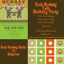 Sock Monkey Twin Party