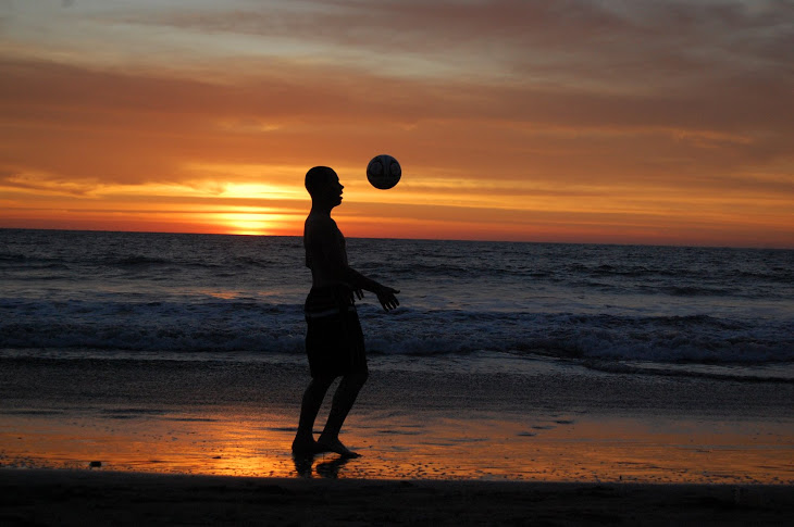 Futbol at Sunset