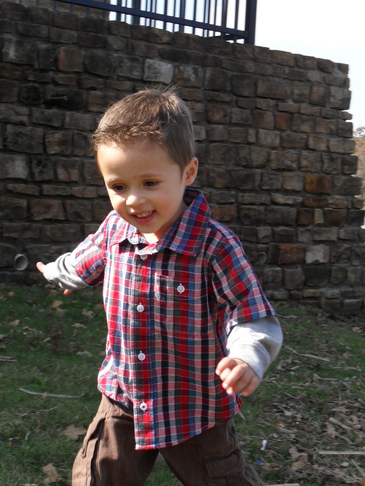 Brennon 3 yrs