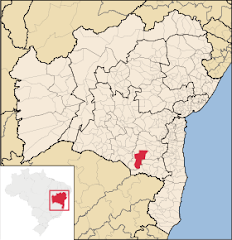 LOCALIZAÇÃO DE VITÓRIA DA CONQUISTA - BAHIA