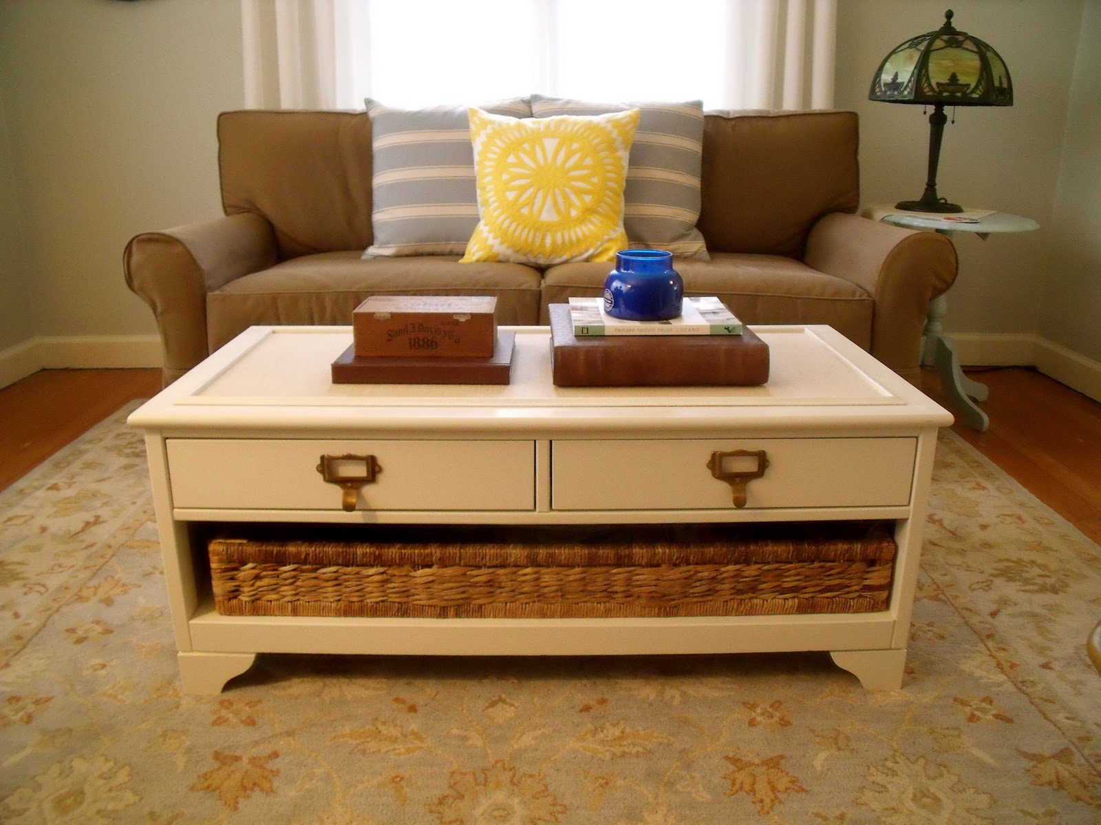 a home in the making {renovate} coffee table