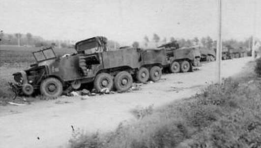 World War 2 Laffly light utility vehicles and trucks